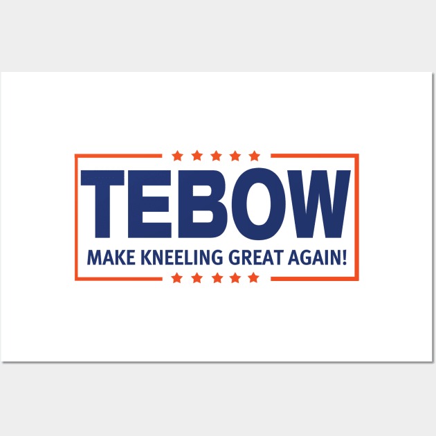 Make Kneeling Great Again! Wall Art by OffesniveLine